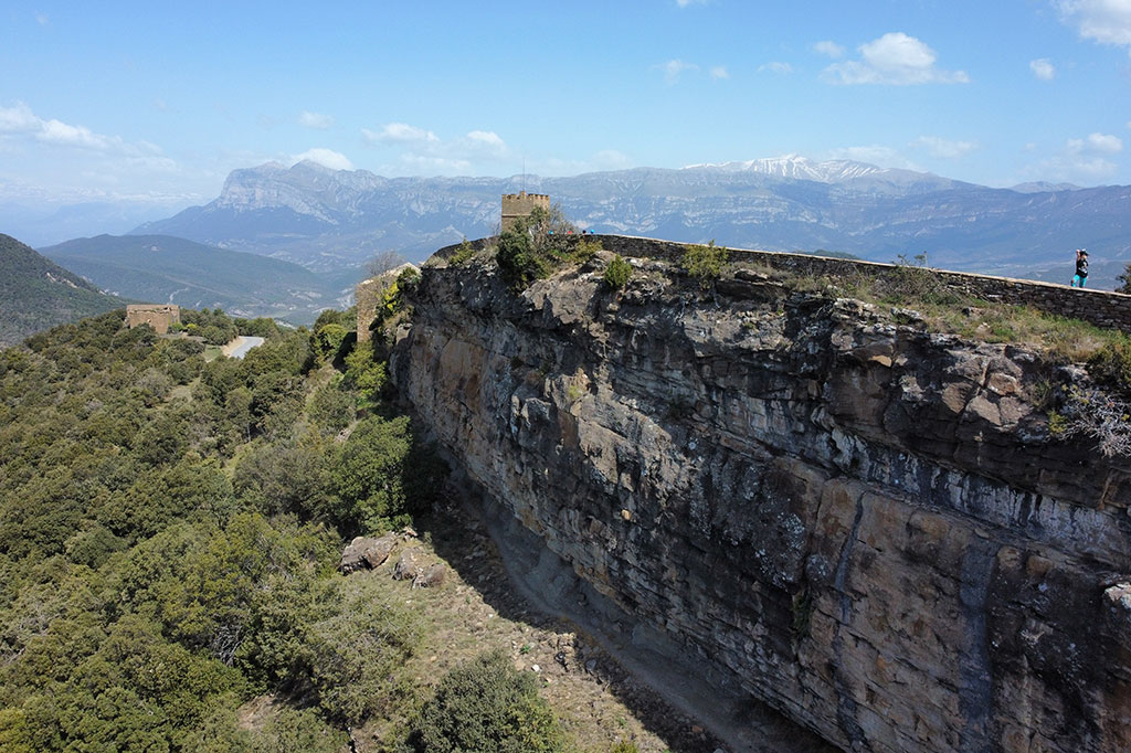 Muro de Roda y peña Montanesa